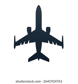 High-quality scalable airplane design ideal for logos website design travel brochures and airfare advertising. Easily customizable for branding projects.