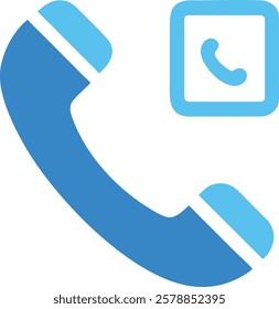 High-Quality Smartphone Call Icon Vector for Business Use