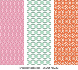 High-Quality Textile Seamless Pattern with Intricate Ethnic and Ornamental Motifs
