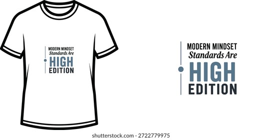 High-quality typography t-shirt design featuring the quote 'POSITIVE HABITS DISCIPLINE EQUALS FREEDOM' in a minimalist style, professional vector art isolated on a transparent background.