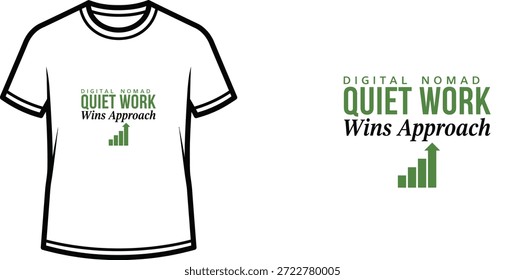 Diseño de camiseta de tipografía de alta calidad con la NATURALEZA de cita LOVER CALM MINDS BUILD PROCESS en un estilo minimalista, Arte vectorial profesional aislado sobre un fondo transparente.