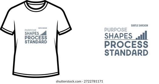 Um design de camiseta de tipografia de alta qualidade com a citação "SUTIL SARCASM" em um estilo moderno, minimalista e tipográfico, arte vetorial profissional isolada em um fundo transparente.
