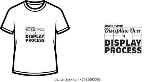 High-quality typography t-shirt design featuring the quote "SMART HUMOR" in a minimalist style, professional vector art isolated on a transparent background.