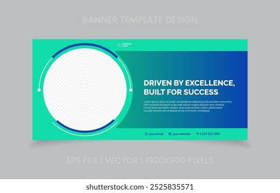 Anuncios de Vector de alta calidad de tamaño 1920x900 píxeles. Ideal para marcas corporativas, encabezados de Sitio web y anuncios digitales.