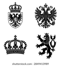 A high-quality vector graphic representing the heraldic emblem of Prague. The design includes the traditional red shield, three stone towers with golden roofs, and the iconic silver hand wielding a sword in the gateway. This detailed crest reflects the rich history and cultural heritage of the Czech capital city.