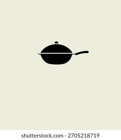 Hochwertige Vektorgrafik eines Kochtopfes mit Deckel, perfekt für Küche, Essen, Kochen und kulinarische verwandte Designs. Ideal für den Einsatz in Menüs, Websites, mobilen Apps, Blogs, Verpackungen.