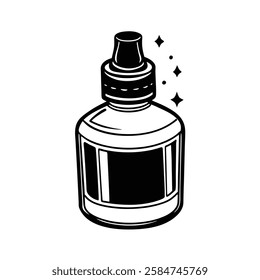 High-quality vector illustration of gesso primer, an essential base coat for preparing canvas, wood, and other surfaces for painting. Ideal for artists, painters, and crafters looking to enhance their