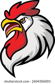 High-quality vector illustration of a hen,