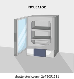 High-quality vector illustration of a Incubator