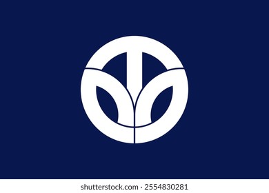 High-quality vector illustration of the official Fukui Prefecture flag in Japan. Perfect for cultural projects, designs, and presentations, showcasing Fukui's rich heritage