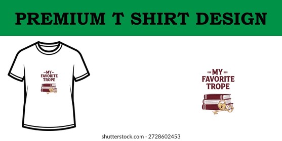 Ilustración vectorial de alta calidad de un diseño de camiseta de tipografía premium con un texto motivador de 'Mi trofeo favorito', ideal para proyectos de Impresión a la carta, marca y ropa personalizada con un formato limpio y escalable.