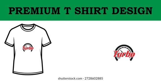 High-quality vector illustration of a premium typography t shirt design featuring bold text and a retro-style badge, perfect for apparel branding, print-on-demand, and merchandise projects with a clean, scalable look.