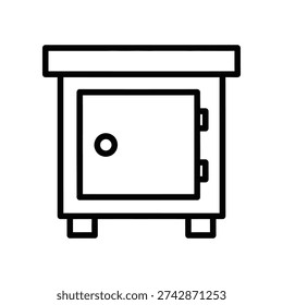 High-quality vector illustration of a sleek, modern stainless steel microwave oven with a clean design, perfect for kitchen appliances, cooking, and home decor projects.