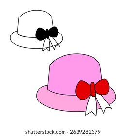 A high-quality vector illustration of a stylish hat, perfect for fashion designs, branding, print, or digital use. Fully scalable, clean lines, and modern look suitable for various creative projects.