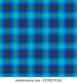 High-quality vector plaid fabric pattern, perfect for various design projects. Seamless tartan design ideal for fashion and home decor.