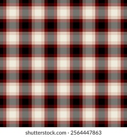 High-quality vector tartan pattern for fabric, perfect for designing clothing and accessories. Seamless design ideal for diverse projects.