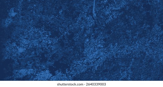 High-resolution abstract grunge image with deep blue tones and central light composition

