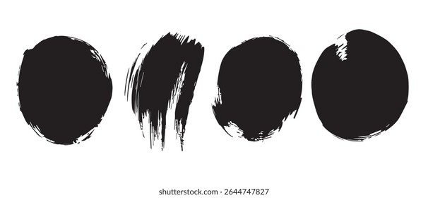 Imágenes de fondo de textura Abstractas de manchas de tinta negra de alta resolución.
