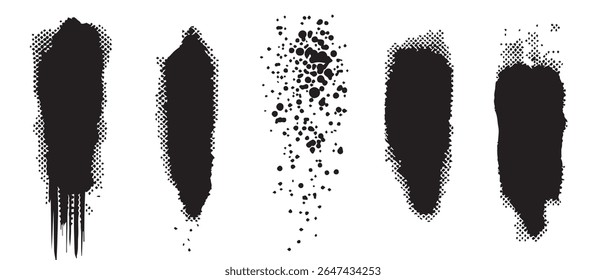 HighResolution Black Ink Splatter Textures Free Downloadable Images.