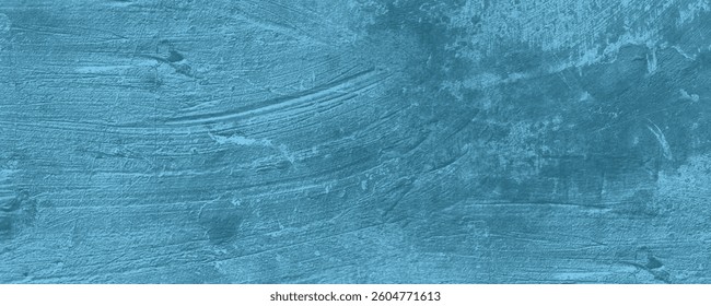 A High-Resolution Blue Painted Background with Elegant and Artistic Brushstrokes

