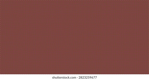 A high-resolution close-up image showing a detailed woven fabric texture featuring a repeating geometric grid pattern in shades of earthy brown and vibrant purple, perfect for textile design backgrounds.