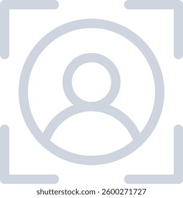 High-Resolution Default Avatar Illustration Profile Picture Icon