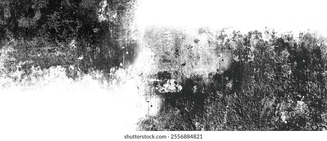 High-Resolution Detailed Grunge Ink Texture Background in Monochrome Featuring Intricate Design Elements

