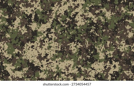 Highresolution digital camouflage pattern.  Perfect for backgrounds, textures, or militarythemed designs.