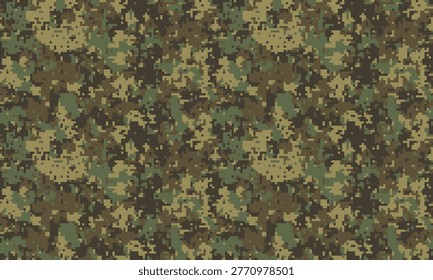 Highresolution digital camouflage pattern.  Perfect for backgrounds, textures, or militarythemed designs.
