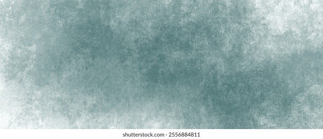 High-Resolution Green Wash Art with White Grunge Texture and Intricate Patterns

