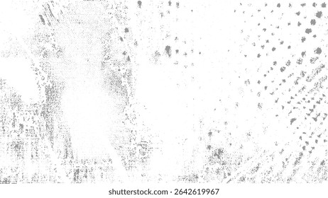 Een afbeelding met hoge resolutie met een abstracte textuur met een mix van grijze en witte spikkels, waardoor een grunge-effect ontstaat 