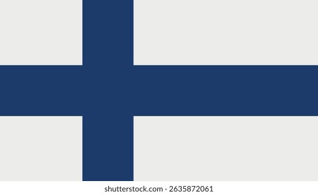 High-resolution image of the Finland national flag.