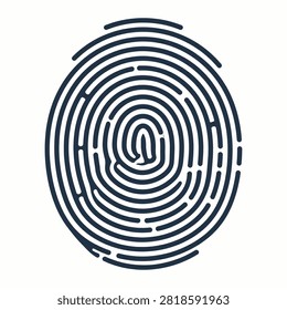 High-resolution image showcasing a detailed fingerprint pattern, emphasizing unique ridges and whorls used in biometric identification.