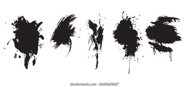 Imágenes de fondo Abstractas de texturas de bolas de tinta de alta resolución.