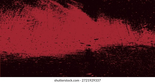 Fundo grunge vermelho e preto de alta resolução com efeitos de textura intensa

