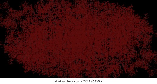 Alta resolución de fondo rojo y negro grunge con intensos efectos de textura