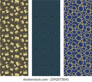 High-Resolution Seamless Pattern with Complex Geometric Symmetry
