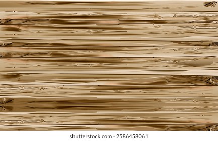 High-resolution seamless wooden plank texture with natural wood grain and knots. Perfect for backgrounds, wallpapers, or design projects needing a rustic, natural wood aesthetic