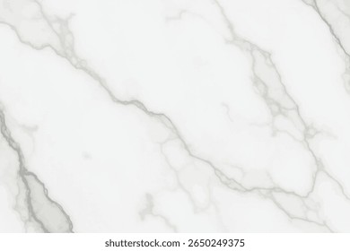 Textura de mármol blanco Alta resolución con veta gris suave. Ideal para fondos, maquetas de productos, presentaciones de diseño de interiores y branding. Esta superficie elegante y minimalista añade un aspecto limpio y
