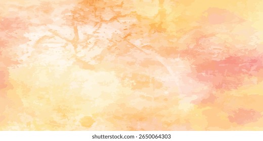 High-Resolution yellow Sky and Cloudscape Background in Watercolor Style for Print and Digital Use, Blue sky nature landscape background with realistic fluffy clouds. Abstract blue sky with clouds.	
