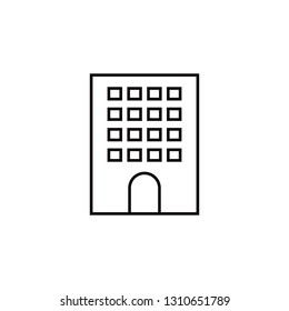 High-rise building icon