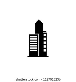 high-rise buildings icon. Element of building icon for mobile concept and web apps. Detailed high-rise buildings icon can be used for web and mobile. Premium icon on white background