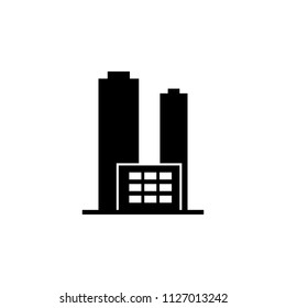 high-rise buildings icon. Element of building icon for mobile concept and web apps. Detailed high-rise buildings icon can be used for web and mobile. Premium icon on white background