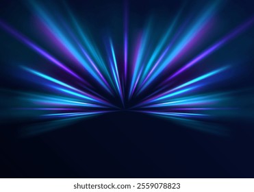 High-speed light trails effect. Futuristic dynamic motion technology. Png, neon, line, blur, beam, ray, abstract, energy. Neon color glowing lines background, Glowing wave swirl, impulse cable lines. 