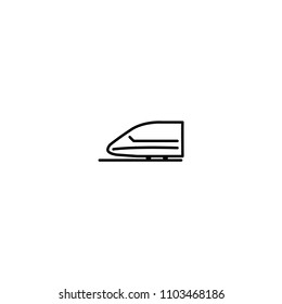 High-Speed Train vector icon