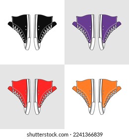 HIght Shoes Image Man and Girl
