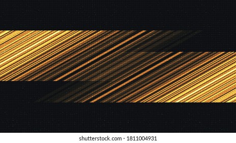 Hight Speed Golden Technology Background,Digital and Connection Concept design,Vector illustration.