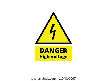 Banner Power Cut Warning Sign One Stock Vector (Royalty Free ...