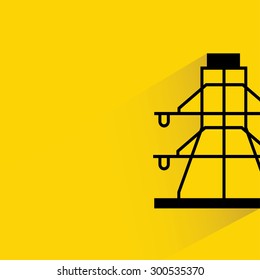 hight voltage electricity pylon