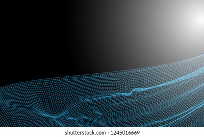 High-tech abstract background wallpaper in technology style 